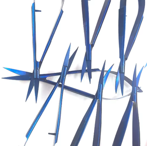 กรรไกรตัดเล็บสแตนเลสขนาด9ซม. 3.5 "สำหรับความงามและการดูแลส่วนบุคคลกรรไกรตัดผมทรงโค้งแหลม - Product Image 1