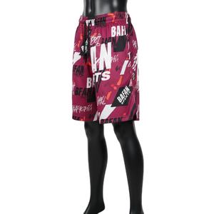 Short de basket-ball pour femmes, haute qualité, tissu mesh respirant, 145 GSM, logo sublimé sur toute la surface. - Product Image 4