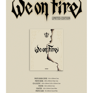 &TEAM - 3ème album EP : We on Fire (ÉDITION LIMITÉE) - Product Image 2