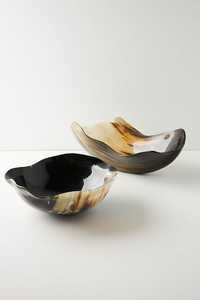 Bol en corne de buffle de haute qualité Plat de service poli par Axiom Home Accents pour vaisselle ou fête par Natural Horn - Product Image 2