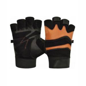 Gants de sport en cuir sur mesure, demi-doigts, respirants, pour hommes et femmes, musculation, entraînement physique, équipement de sport - Product Image 5