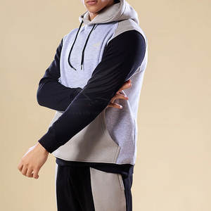 Chándal de Hombre de Algodón 100%, Transpirable, Ligero, con Capucha, Estilo Casual Urbano, Hecho en Pakistán, Estilo Clásico, Precio Bajo - Product Image 2