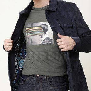 T-shirts imprimés de qualité supérieure selon la demande des clients T-shirts T-shirts imprimés à prix bon marché - Product Image 4