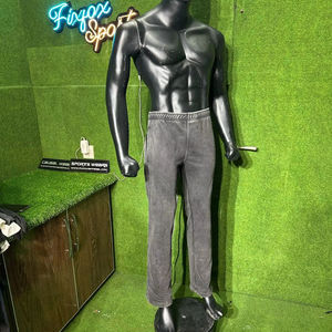 Pantalones de Jogger de corte relajado para hombre con tela ultrasuave, pantalones de hombre lavados con ácido, pantalones cómodos para hombre - Product Image 1