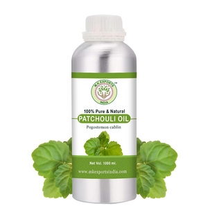 Catégorie non diluée naturelle d'huile essentielle pure de patchouli pour l'aromathérapie de parfum de bougie de savon - Product Image 1