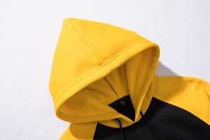 Conception de logo personnalisée, sweat-shirt uni pour homme, 400 GSM, coton lourd, épais, de haute qualité, sweat-shirt vierge - Product Image 3