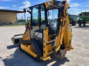 Miniexcavadora de cadenas compacta JCB 1CX de 49 HP con cargador hidráulico y cucharón de excavación trasero - Product Image 5