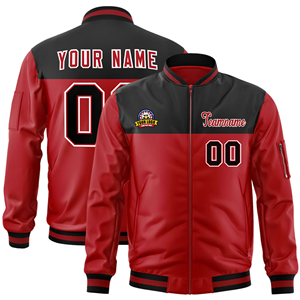 Vente en gros de vestes de baseball grande taille pour hommes manteaux d'hiver personnalisés en toile de polyester avec logo brodé OEM pour le collège - Product Image 6