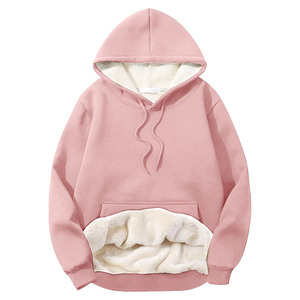 เสื้อสเวตเตอร์คอตตอนแบบสวมหัวเสื้อมีฮู้ดของผู้ชายเสื้อมีฮู้ดแบบเรียบง่ายพิมพ์โลโก้ได้ตามต้องการ - Product Image 1