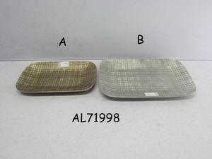 Plateau de service décoratif à quatre coins coupés, élégant, adapté aux aliments, spécial pour les gâteaux, les fruits, la présentation, plat et plateau décoratif, dernier modèle - Product Image 5