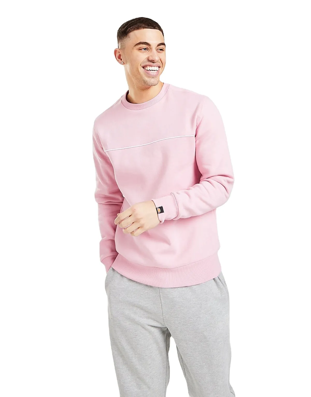 Super qualité pas cher personnalisé vierge sweats à capuche ras du cou hommes pull à manches longues sweat-shirt polaire