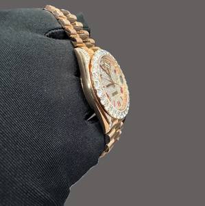 Reloj de Moda Hip Hop de Lujo para Hombre, de Acero Inoxidable, con Movimiento Automático Miyota y Moissanita VVS, en Oferta - Product Image 3