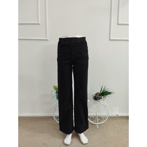 Pantalones Vaqueros Kadin Yuksel con Bolsillos Laterales, 38591 - Negro - Product Image 5