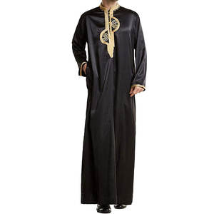Ropa islámica de thobe musulmán para hombre, Thawb jubbah, Dubái, gran oferta - Product Image 1