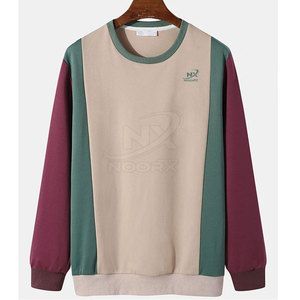 เสื้อสเวตเตอร์สวมหัวระบายอากาศได้ดีของผู้ชายผ้าฝ้ายลำลองโพลีเอสเตอร์พิมพ์ดิจิตอลสำหรับฤดูหนาว - Product Image 1