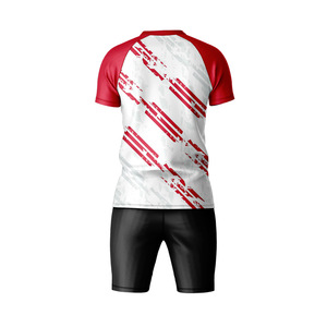 ชุดเสื้อฟุตบอลสำหรับเด็กผู้ชายชุดเสื้อเจอร์ซีย์ฟุตบอลลายทางคลาสสิก2025 - Product Image 5