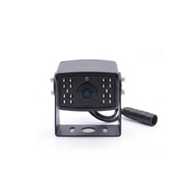 Cámara de Visión Trasera y Lateral para Camiones AHD con 18 Luces LED, 24V HD, Visión Nocturna, Impermeable IP68, 1 Año de Garantía para RV, Montacargas, Autobús, Automóvil