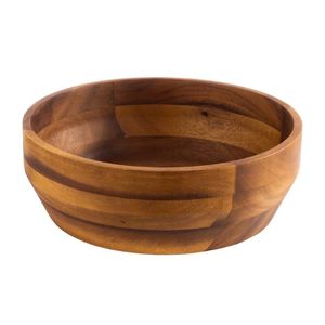 Ensemble de 3 bols à salade en bois naturel de haute qualité de la marque Lavihexco, écologiques, faits à la main, style campagnard, pour la cuisine vietnamienne, les fêtes - Product Image 2
