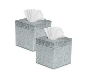 Galvanized Iron Table Top Metal <b>Tissue</b> <b>Boxes</b> Wholesale Manufacturer Home Decoration Metal <b>Tissue</b> Box Exporter - Product Image 1