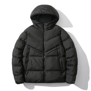 2025 venta al por mayor de invierno personalizado de los hombres abajo burbuja Puffer chaqueta cálida personalizada ligera al aire libre Puffer chaqueta para los hombres - Product Image 4