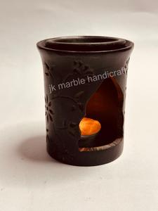 सुंदर काला संगमरमर सोप्स्टोन टी-लाइट धारक सबसे अच्छा मूल्य थोक मूल्य थोक - Product Image 6