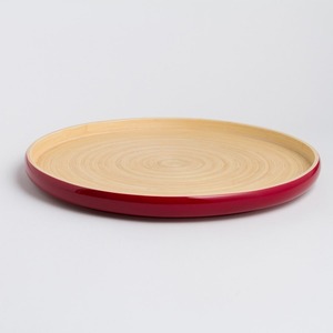 Plateaux en fibre enroulée de haute qualité plateau de chevet en bois de bambou filé simple pour la décoration de la chambre à coucher de l'usine - Product Image 3