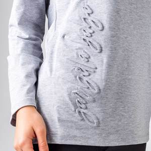 Sudadera con capucha de algodón 100% personalizada para hombre con logotipo en relieve y letra en relieve OEM 3D en relieve técnica ropa de hombre - Product Image 2