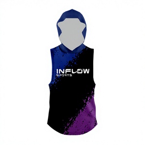 Customized Logo 7v7 Winter Sleeveless Uniform Men Breathable Factory Made 100% Polyester Fabric Quick Dry New High Premium - Product Image 1