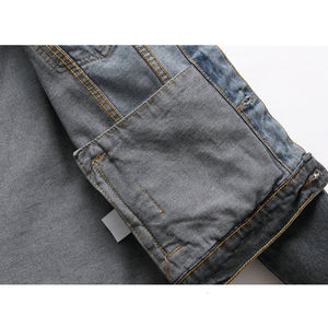 Chaqueta Vaquera para Hombre con Estilo Vintage, Lavado Ácido en Tono Azul, Mangas Largas, Corte Entallado, Cierre de Botones, Estilo Urbano a Precio Justo - Product Image 6