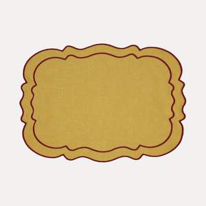 Linen Classic <b>Table</b> Placemats for Cozy <b>Dinners</b> Soft Touch Natural Dining Mood Kitchen <b>Table</b> Decor Carton Packed - Product Image 6