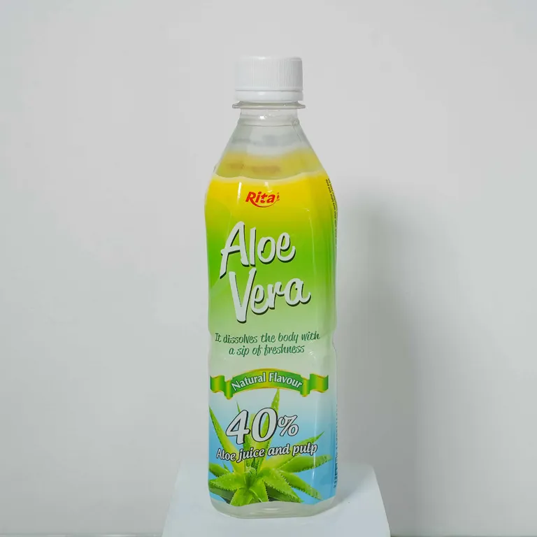 500ml di succo Multi-sapore di Aloe Vera fresca dieta bevanda con 6% Brix purea pura tipo OEM ODM prezzo di fabbrica campioni gratuiti