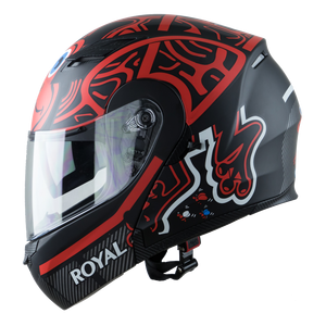 Vietnam Manufactured DOT Certification ISO Flip up Motorcycle <strong>Helmet</strong> <strong>Royal</strong> M179 Dual Visors Full Face Motorbike <strong>Helmet</strong> - Product Image 4