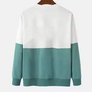 Sudaderas de Alta Calidad al por Mayor para Hombre, Sudadera Unisex con Cuello Redondo, Estilo Urbano, Poliéster/Algodón, Logotipo Personalizado, Tallas Grandes, Invierno - Product Image 2