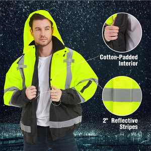 Chaqueta de Seguridad para Hombre, Diseñada para Funcionalidad, Durabilidad y Alta Visibilidad en Cualquier Condición - Product Image 4