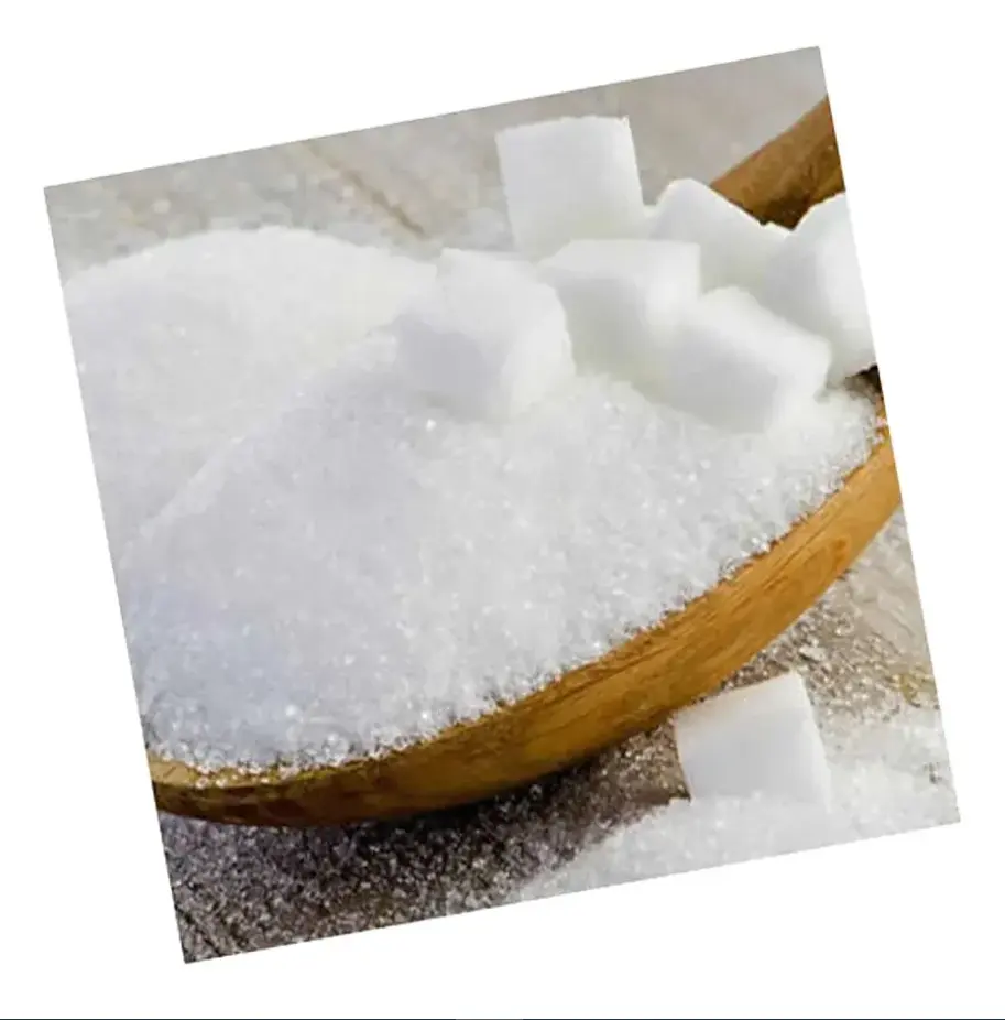 سكر أبيض مكرر جودة عالية واردة المصنع Icumsa 45