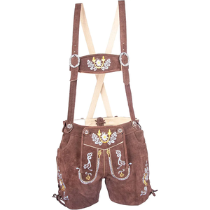 Vente la plus chaude Oktoberfest 2025 bavarois Vintage en cuir imperméable taille élastique Streetwear femmes traditionnel authentique - Product Image 3