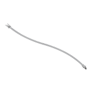 VVS Moissanite Marquise Cut Silver Diamond Bracelet 925 Sterling Silver Personalizable OEM ODM Fine Chain Link Bracelets para mujeres - Product Image 2