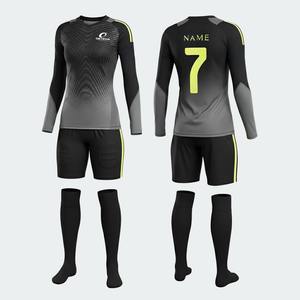All Season Soccer Wear female <b>Goalkeeper</b> Uniform New Design 2026 sublimated long sleeve jersey with <b>shorts</b> - Product Image 1
