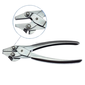 Pince coupante manuelle combinée 7 pouces pour usage dentaire, orthodontique, ORL, chirurgical, kit hospitalier, en acier inoxydable TC, coupe de précision - Product Image 5