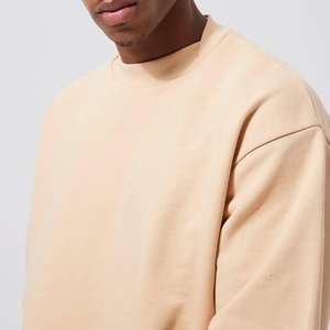 T-shirts tissés surdimensionnés pour hommes, polyester/coton, séchage rapide, anti-rides, respirants, imprimés sur mesure, vendus en gros - Product Image 6