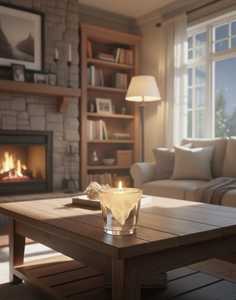 Vela Premium Iceberg de Cera en Gel, Vela de Vidrio, Vela Hecha a Mano, Ideal para Decoración del Hogar, Vela DIY para Regalos, Mejor Precio al por Mayor - Product Image 1