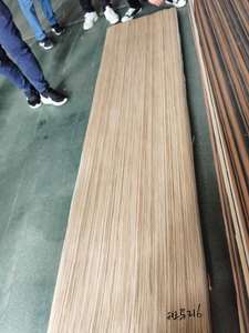 Plaque de <span class=keywords><strong>placage</strong></span> en <span class=keywords><strong>bois</strong></span> de zébrano jaune et noir, <span class=keywords><strong>placage</strong></span> reconstitué flexible pour meubles courbes et volumes - Product Image 4