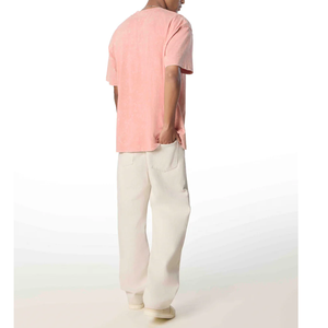 เสื้อยืดซักกรดสำหรับผู้ชายแบบเฉพาะบุคคลผ้าคอตตอน100% ลายตัวอักษร - Product Image 4