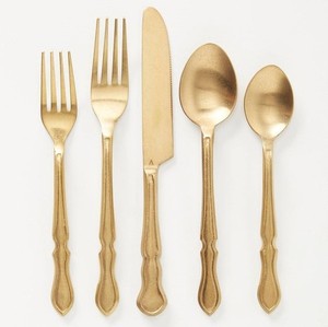 Décoration de table à manger en métal et laiton Royl Set de couverts Home Decor Wedding and Party Use - Product Image 6