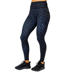 Su propio logotipo Último diseño Mujeres Ropa activa Ejercicio Leggings Mujer Cintura alta Entrenamiento Legging Pantalones multicolores para mujeres - Product Image 6