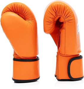 Guantes de boxeo de cuero con diseño personalizado, color rosa - Product Image 5