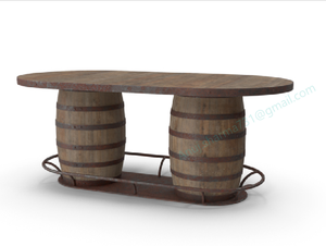 โต๊ะและเก้าอี้สไตล์วินเทจ/ ชุดบูธร้านอาหารวินเทจ/ ชุดบูธโต๊ะรับประทานอาหารย้อนยุค - Product Image 2