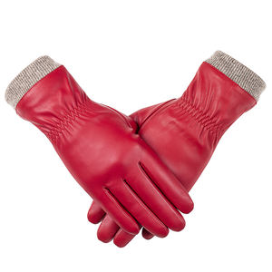 Gants en cuir à la mode en peau de mouton de la meilleure qualité Nouveau design Gants en cuir à la mode confortables du Pakistan - Product Image 2