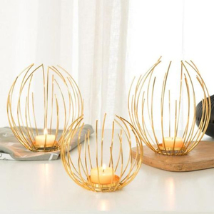 Bougeoir de table décoratif de salon design fantaisie bougeoir en métal de la meilleure qualité des fabricants et des exportateurs - Product Image 6