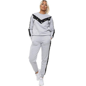 2024 venta al por mayor ropa deportiva de lana de poliéster personalizada para mujer conjuntos transpirables de alta calidad para invierno elegante liso personalizado - Product Image 6